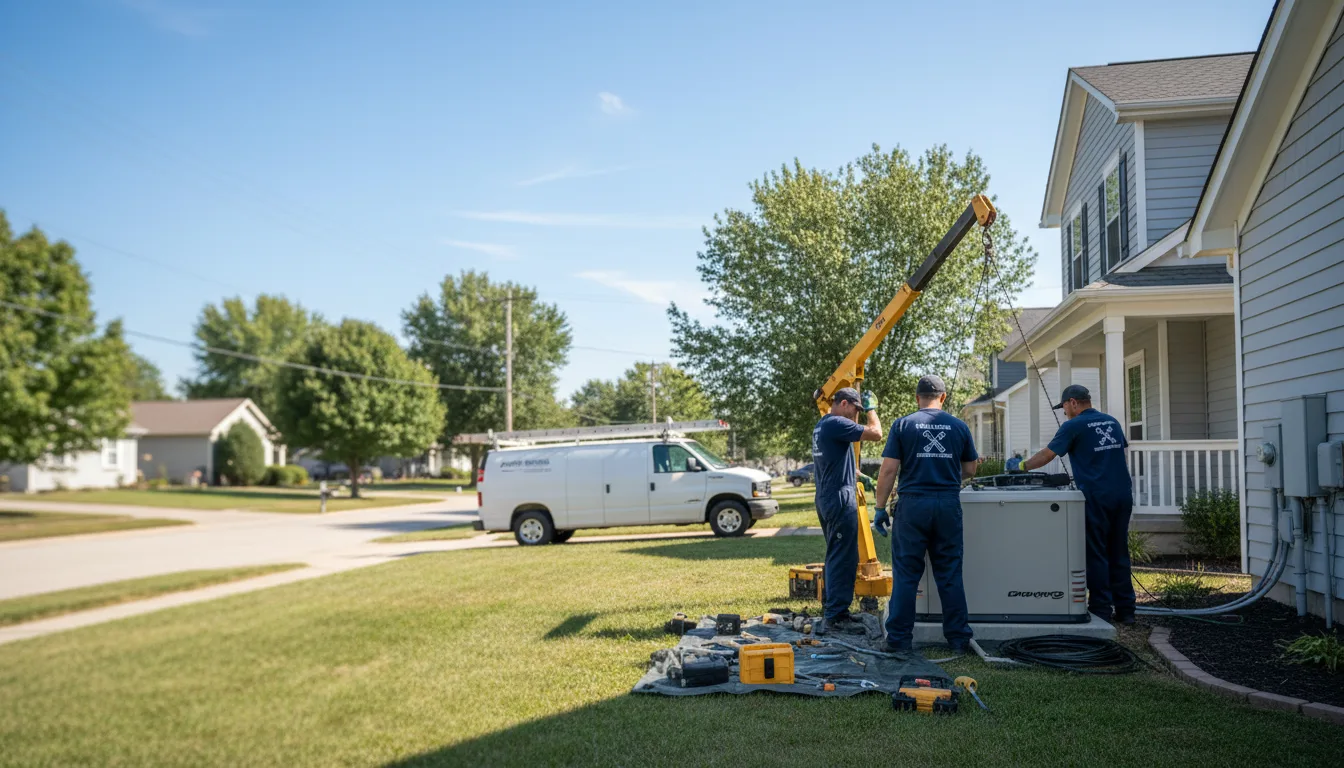 Generator Installation in Damon, TX near me